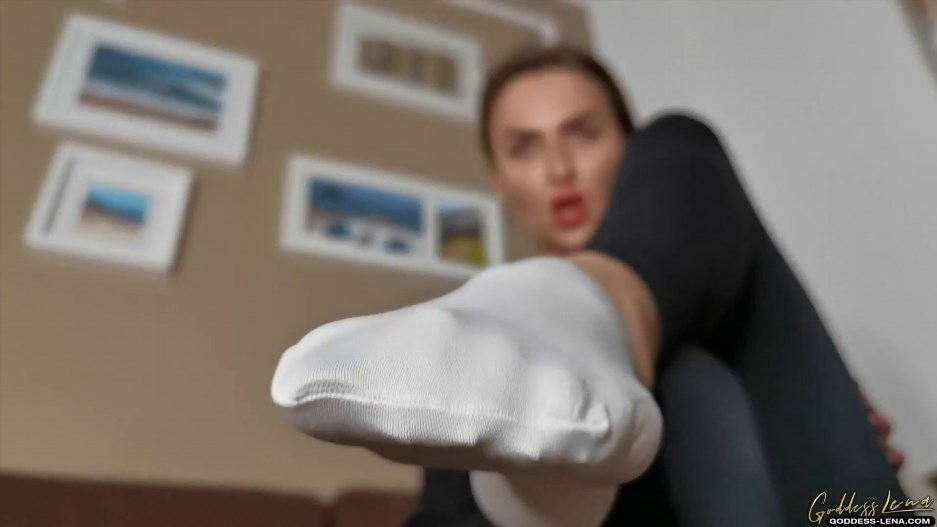 Goddess Lena Eat the dirt off the soles of my shoes - XXXStreams.org